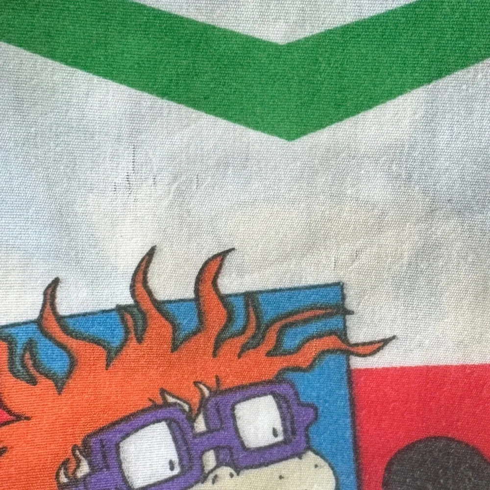 Vintage Rugrats twin bedding fitted and flat sheets y2k